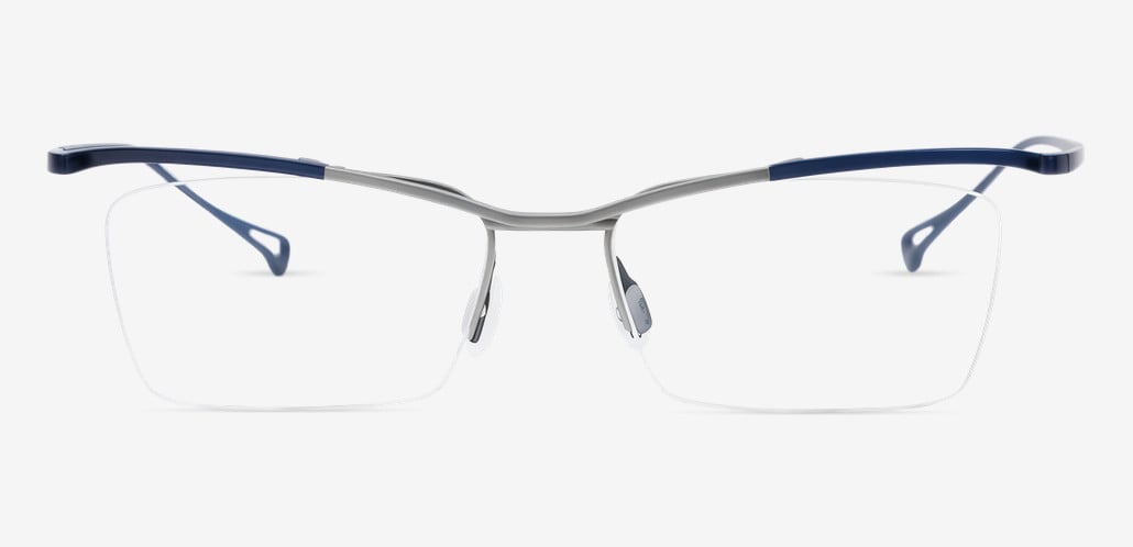 Denley Gafas Rectangulares Azules