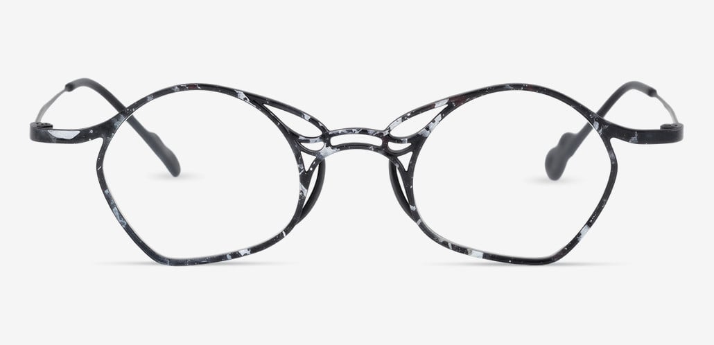 Alda Gafas Redondas Negras
