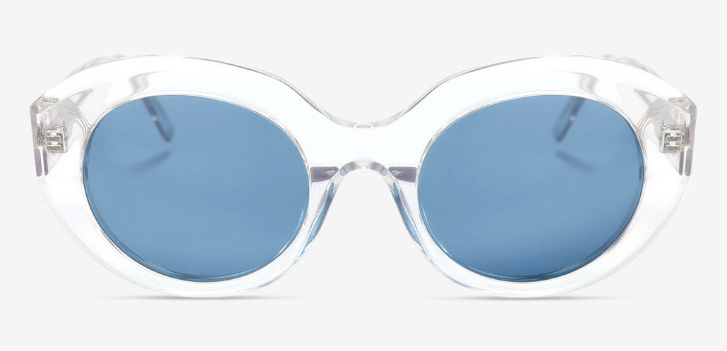 Sylvia Clear Cat Eye Sunglasses