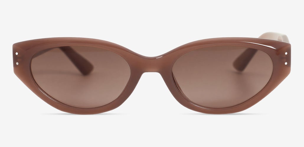 John Gafas de sol Cat Eye Marrones