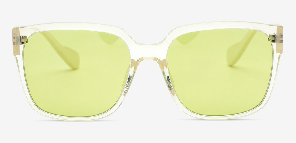 Daniel Clear Square Sunglasses