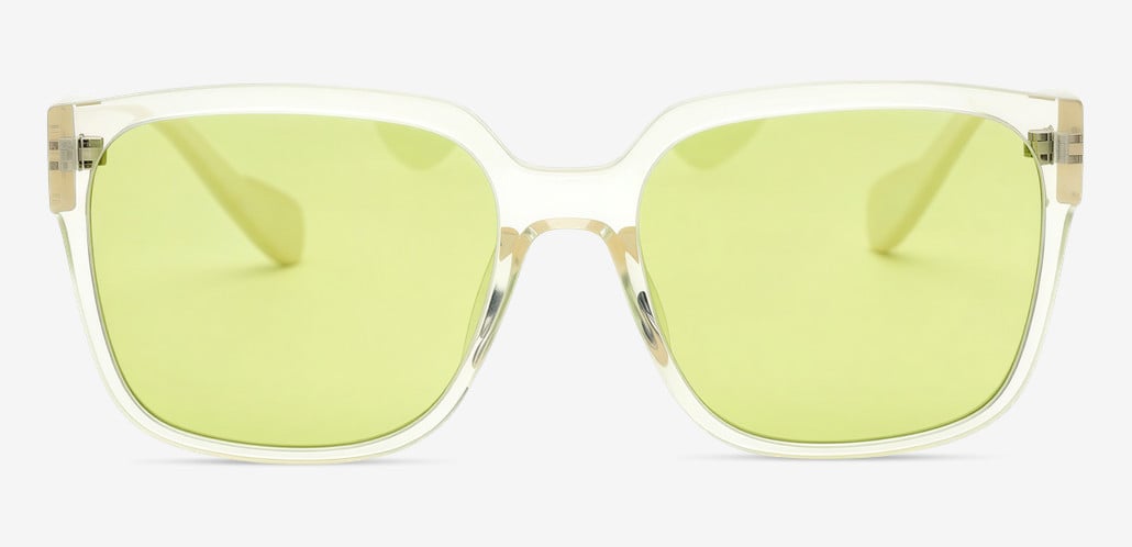 Daniel Clear Square Sunglasses