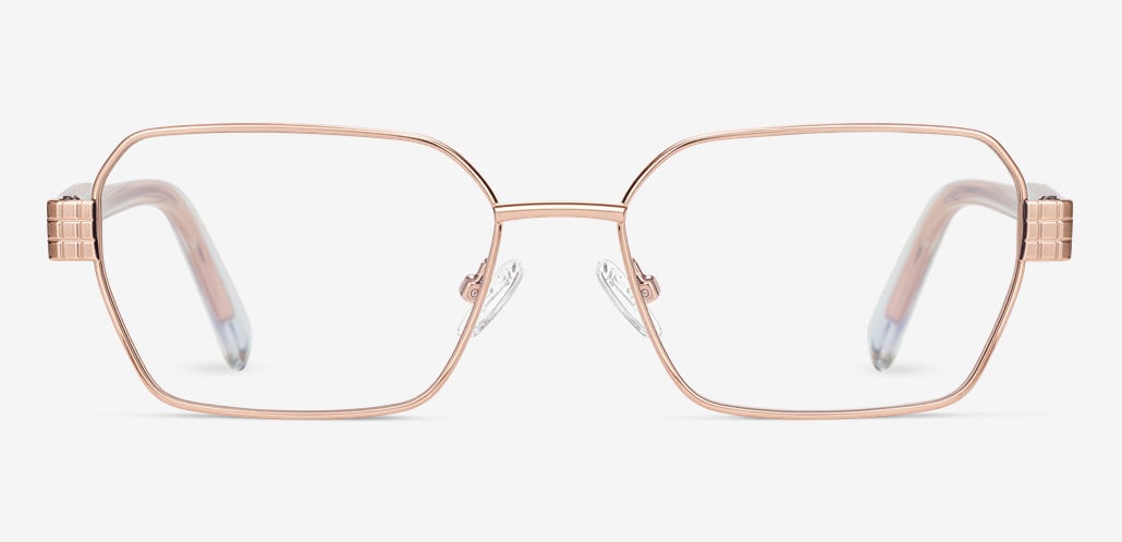 Joseph Gafas Rectangulares Rosas