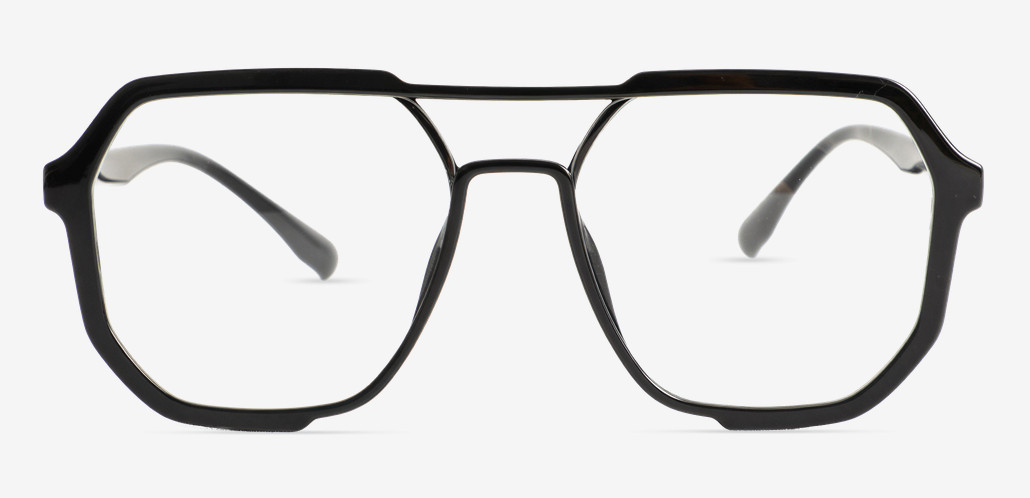 Carter Black Aviator Glasses