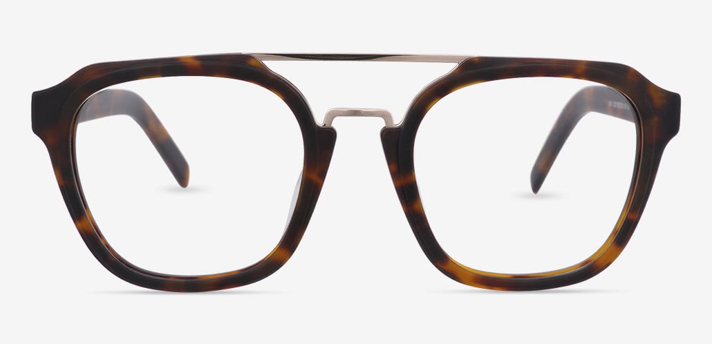 Remix Tortoise Aviator Glasses
