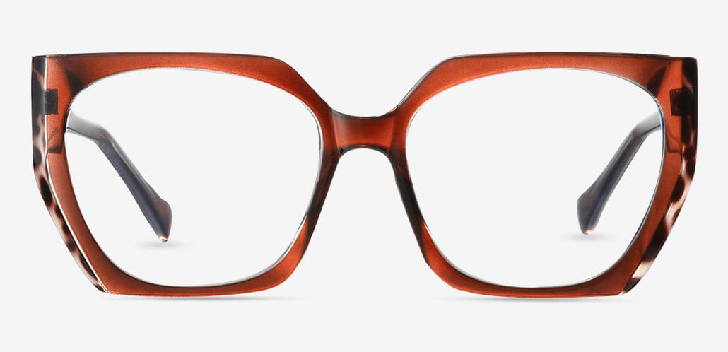Sophy Brown Square Glasses