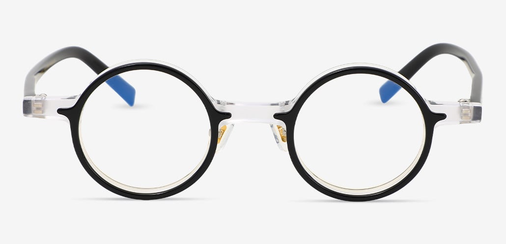 Lucinda Gafas Redondas Negras