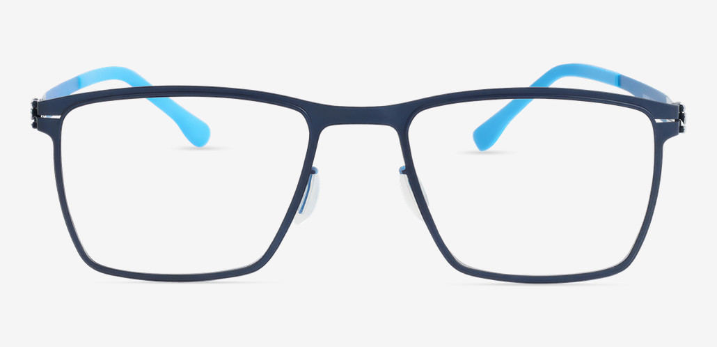 Quintina Gafas Rectangulares Azules