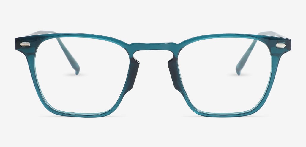 Edmund Blue Square Glasses