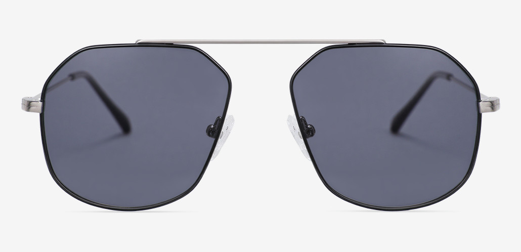 Taylor Occhiali da sole Aviator Argentati