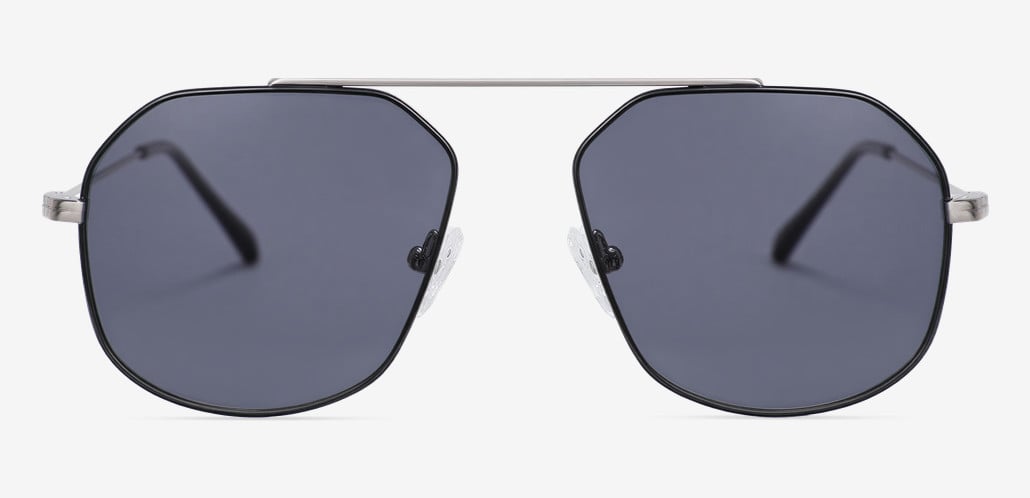 Taylor Occhiali da sole Aviator Argentati