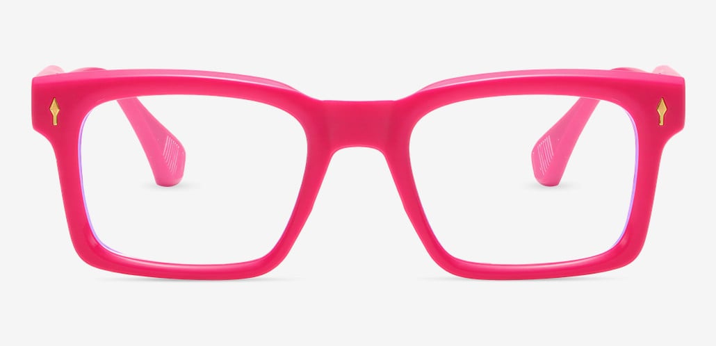Werner Gafas Cuadradas Rosas