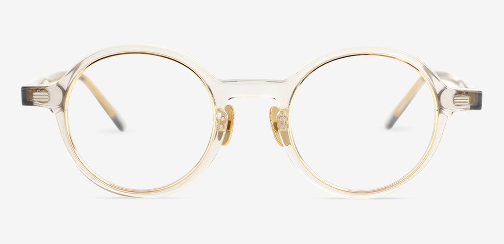 Bloor Gray Round Glasses