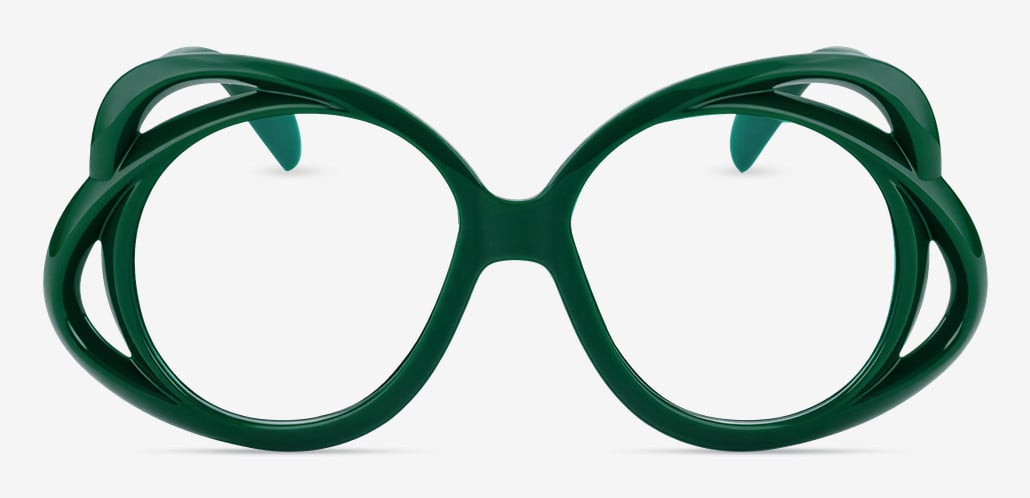 Harold Gafas Redondas Verdes
