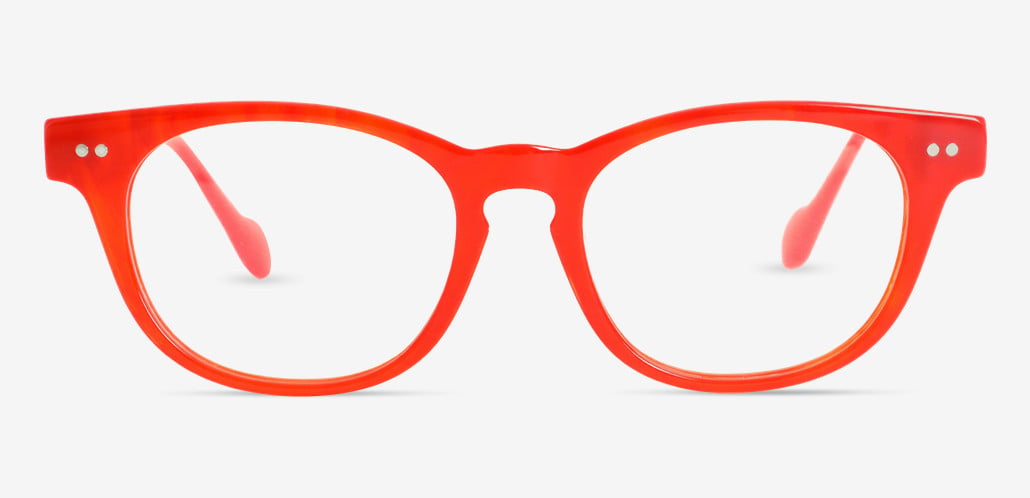 Hardy Gafas Cuadradas Rojas