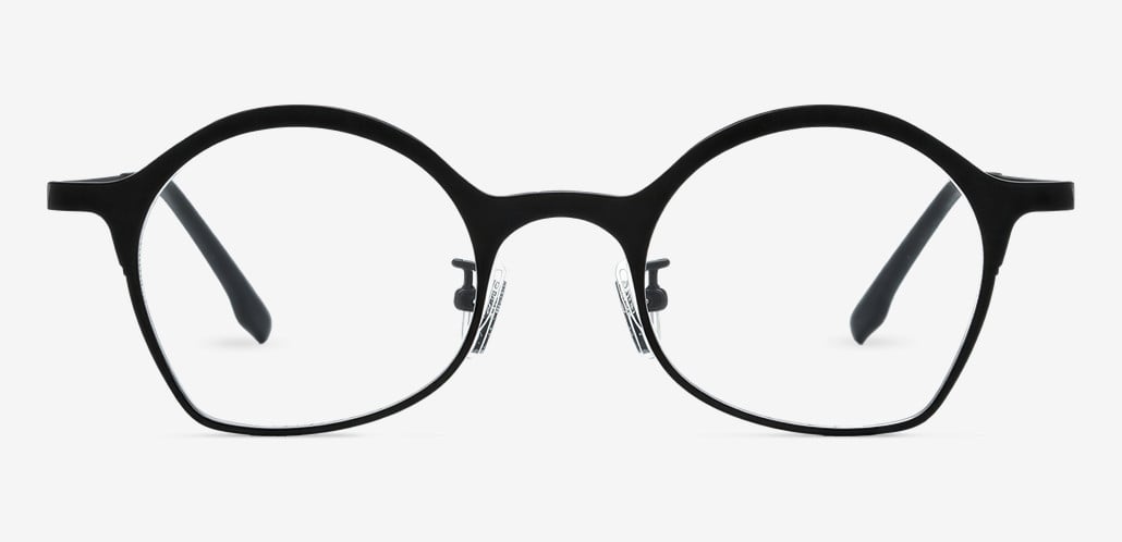 Bets Black Round Glasses