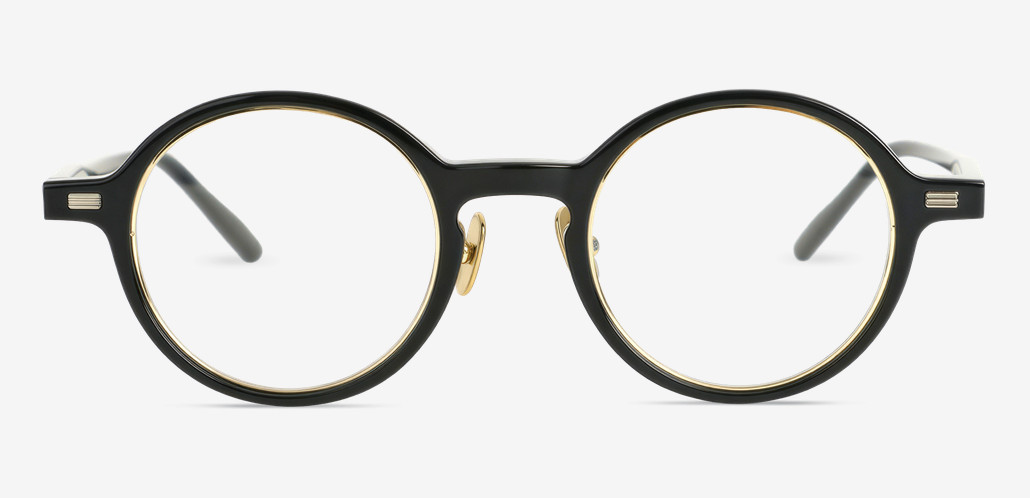 Bloor Black Round Glasses