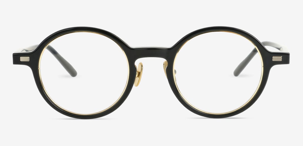 Bloor Black Round Glasses
