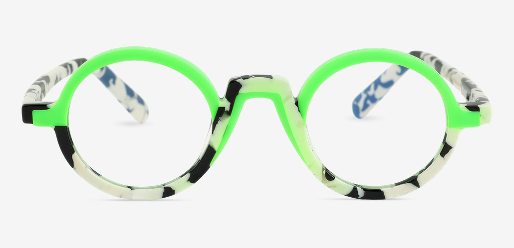 Olivia Gafas Redondas Verdes