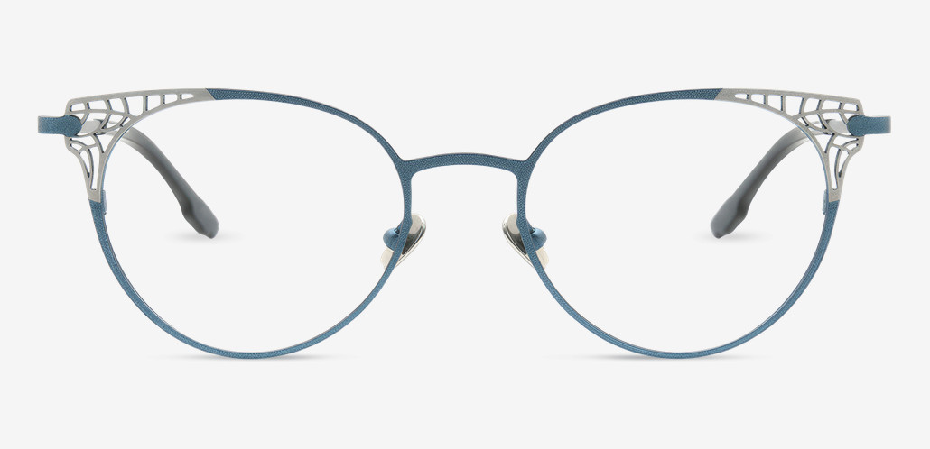Oswa Gafas Cat Eye Azules