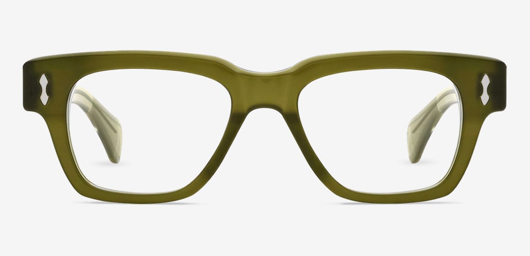 Andrew Green Square Glasses