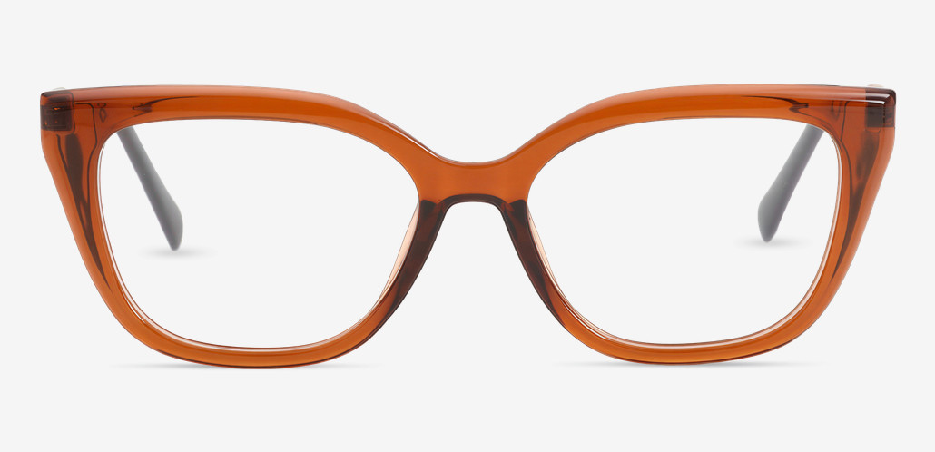 Briana Brown Cat Eye Glasses