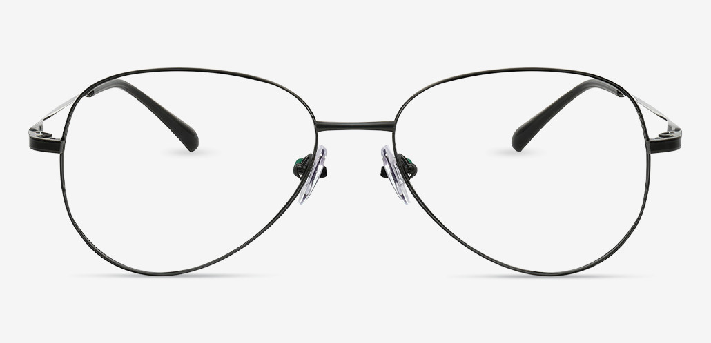 Hutt Occhiali Aviator Neri