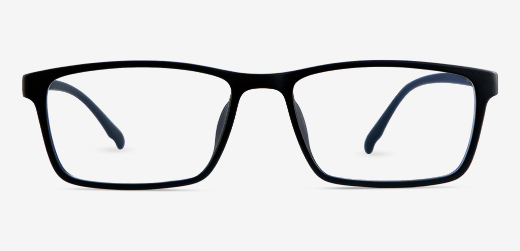 Madison Lunettes Rectangulaires Noires