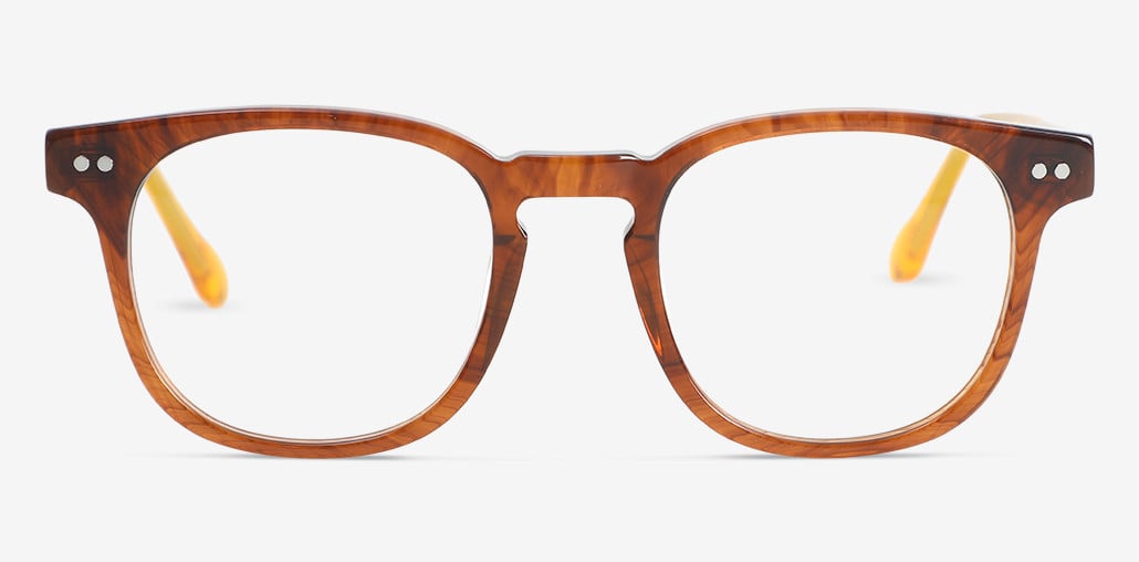 Elias Brown Square Glasses