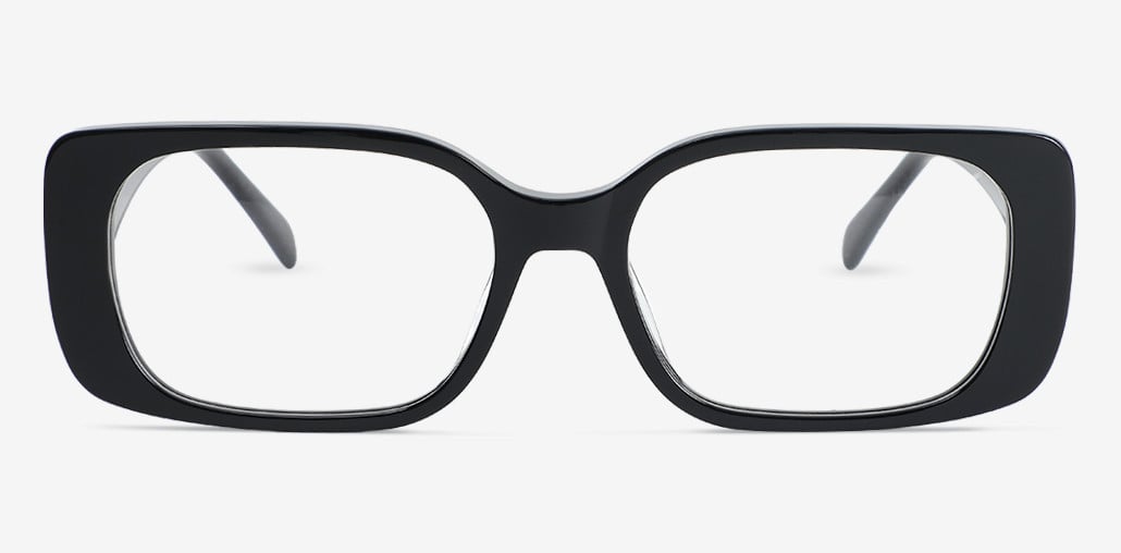 Driscoll Black Rectangle Glasses