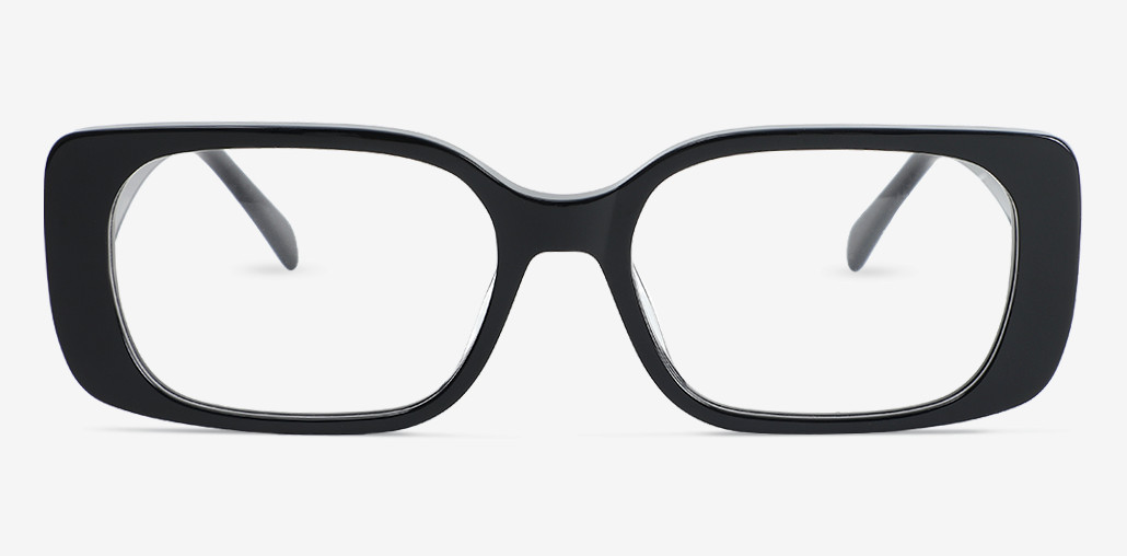 Driscoll Black Rectangle Glasses