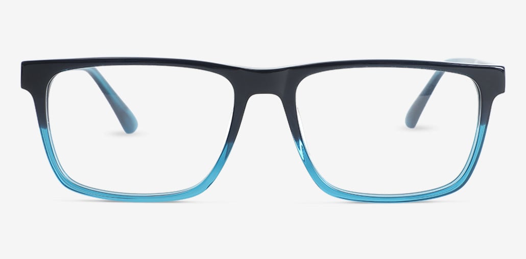 Ernest Gafas Rectangulares Azules