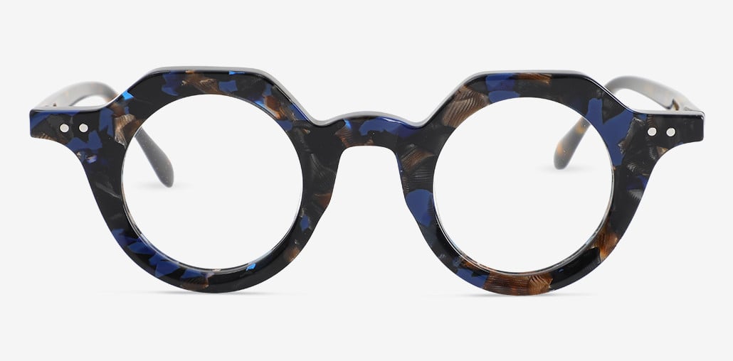 Joe Blue Round Glasses