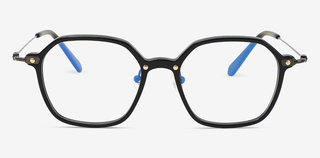 Hale Gafas Geométricas Negras