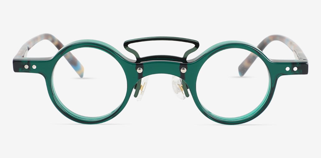 Patricia Gafas Redondas Verdes