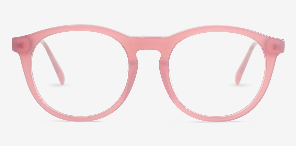 Erik Pink Round Glasses