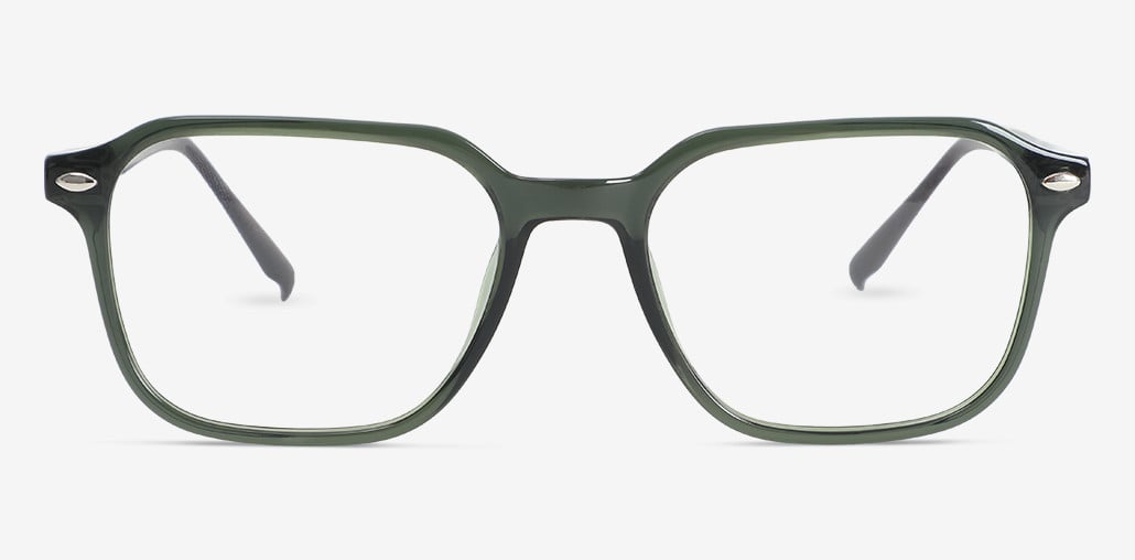 Edric Gafas Cuadradas Verdes