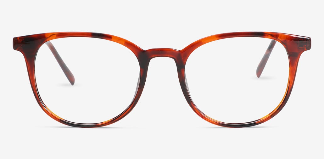 Joyce Tortoise Round Glasses