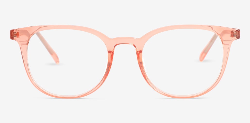 Joyce Pink Round Glasses