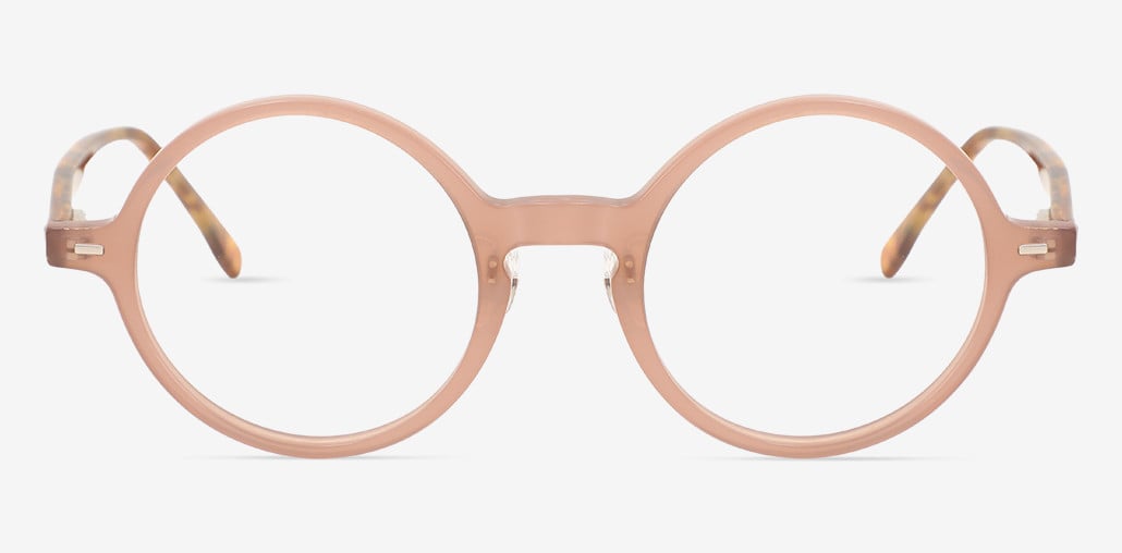 Peg Champagne Round Glasses