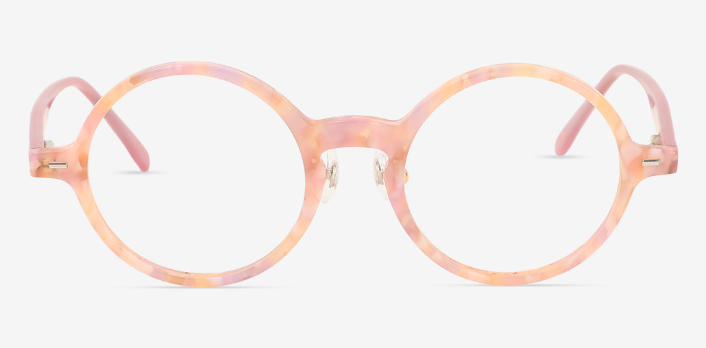 Peg Pink Round Glasses