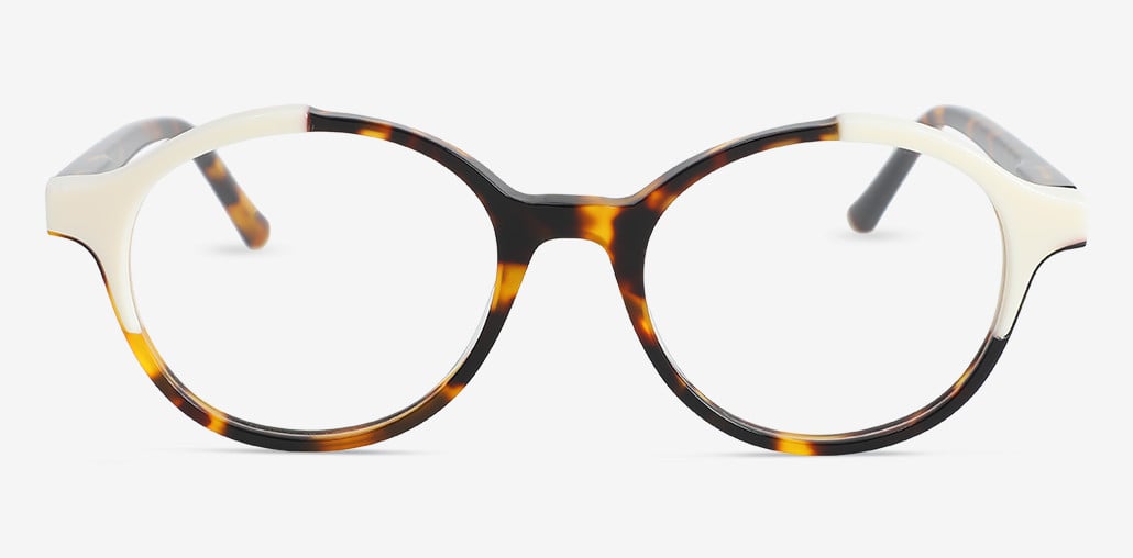 Lame Tortoise Round Glasses