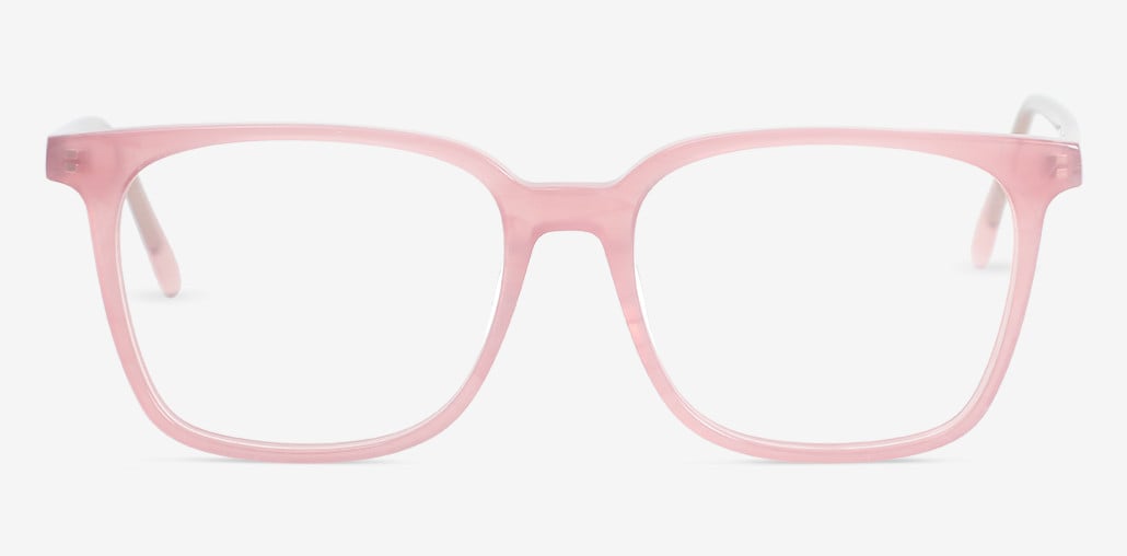 Emrick Pink Square Glasses