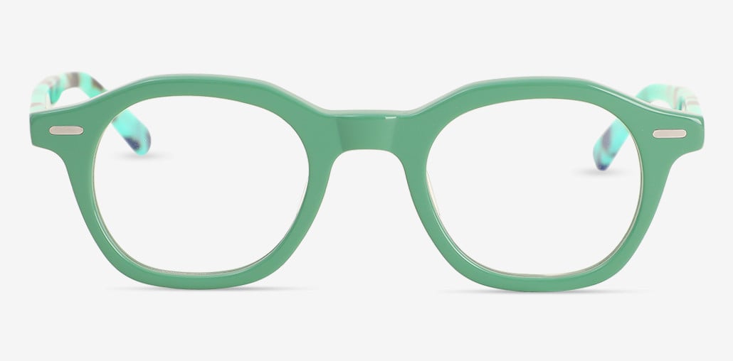 Homer Gafas Cuadradas Verdes