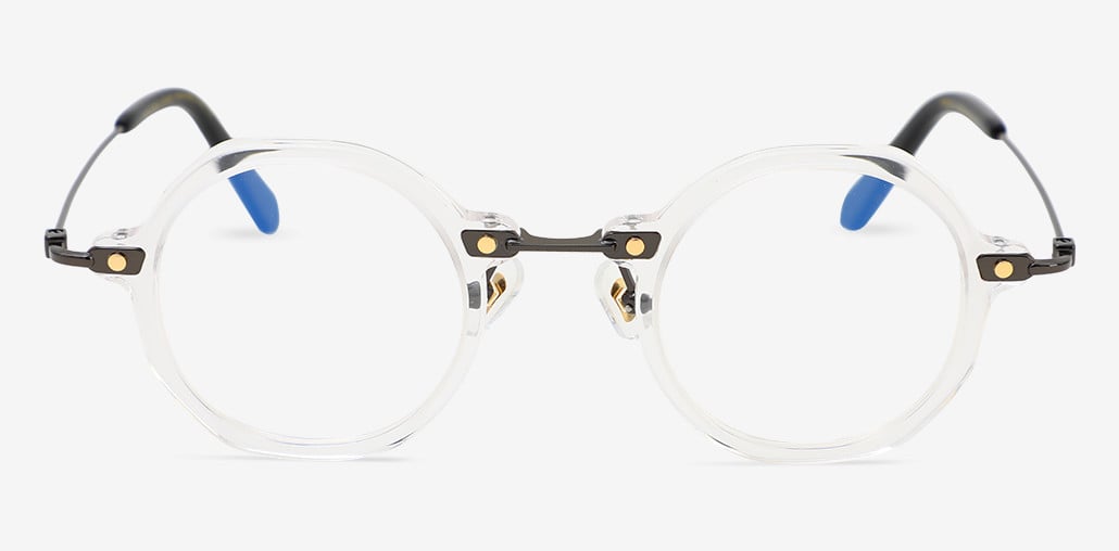 Marissa Gafas Redondas Transparentes