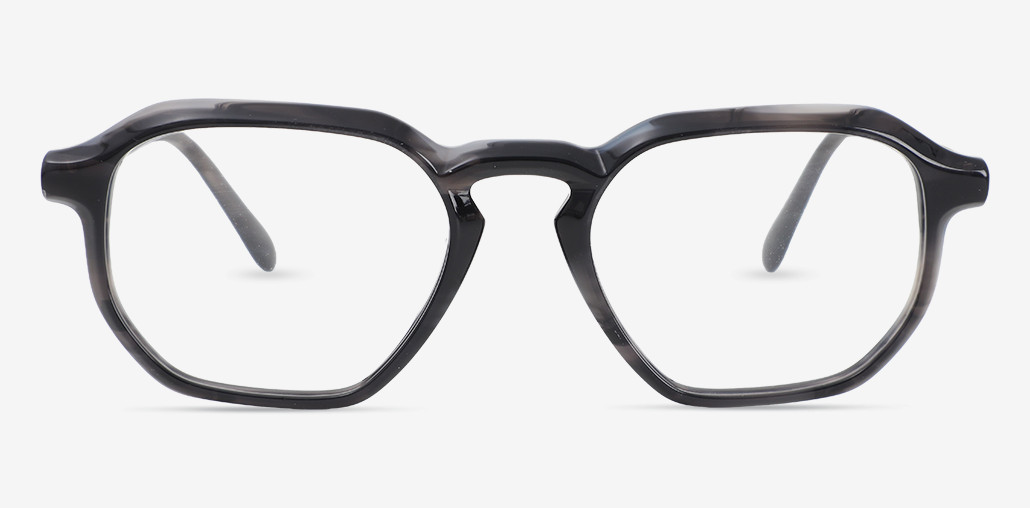 Orlantha Gray Square Glasses