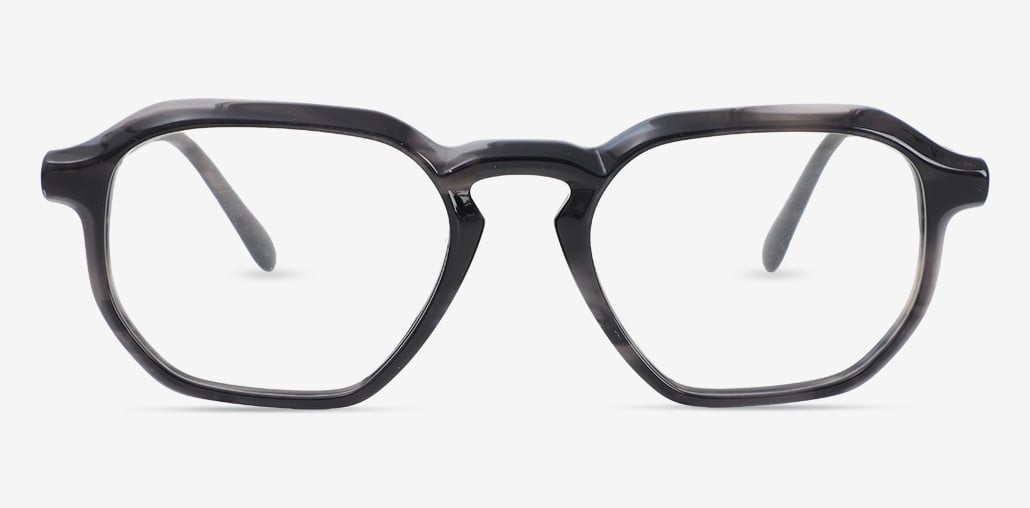 Orlantha Gray Square Glasses