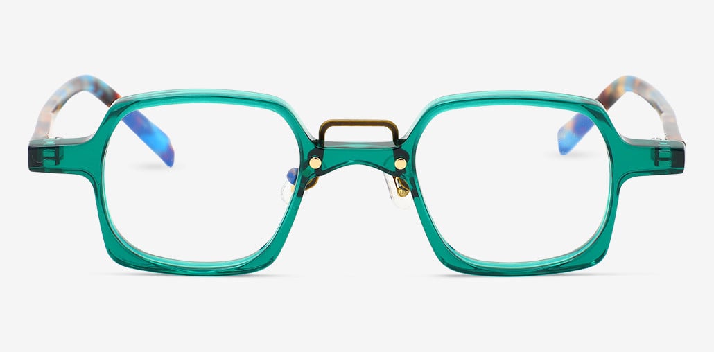 Mavis Gafas Cuadradas Verdes