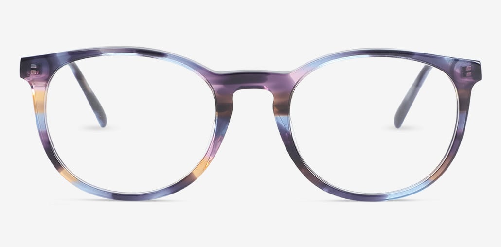 Larina Multicolor Round Glasses