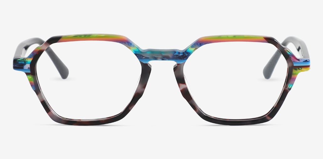 Lolita Black Geometric Glasses